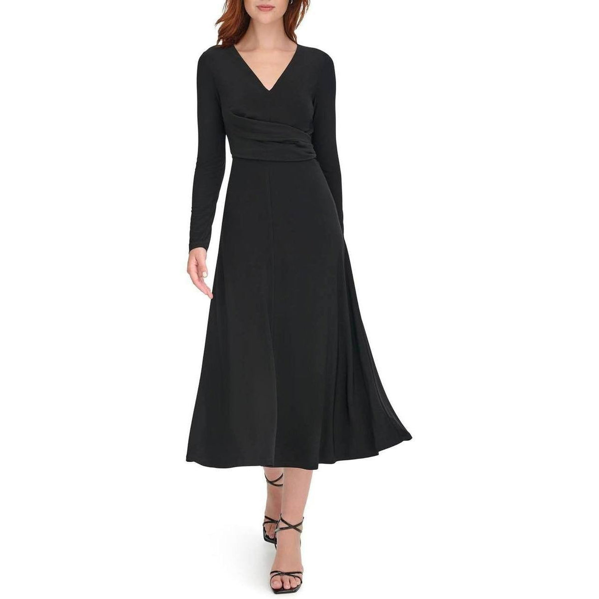 Tommy Hilfiger Midi Dress Black 4 NWOT $99.00