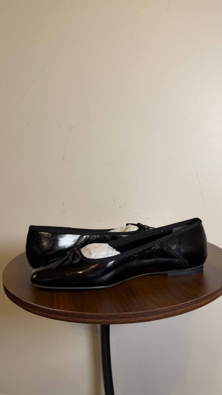 Anne Klein Women’s Aspen Snip Toe Ballet Flats Black 5.5M New With Box $85