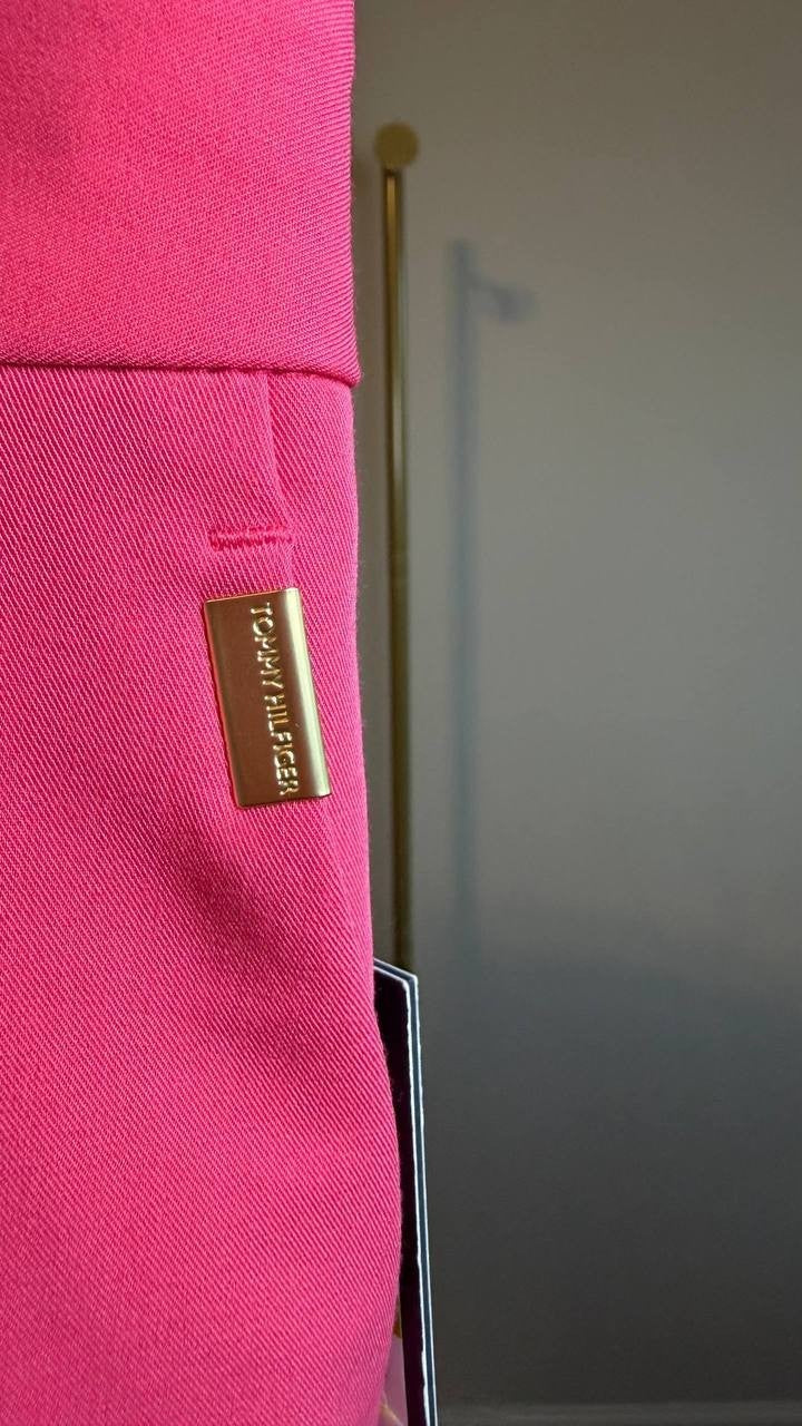 Tommy Hilfiger Sloane Ankle Pants Rosette 14 NWT $99