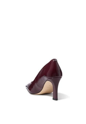 Michael Kors Oxblood Patent Leather Pumps 7.5M Pre‑Owned w/ Box MSRP $125