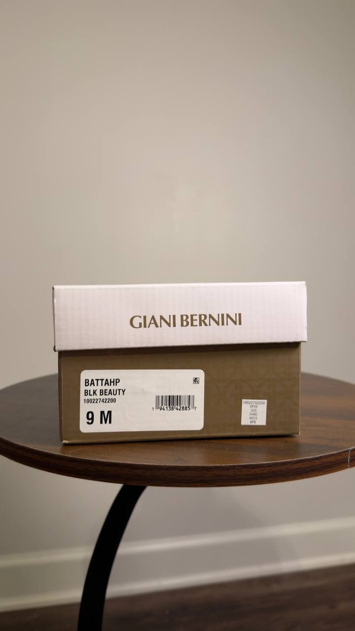 Giani  Bernini  Pumps  Black  9M  New  $79