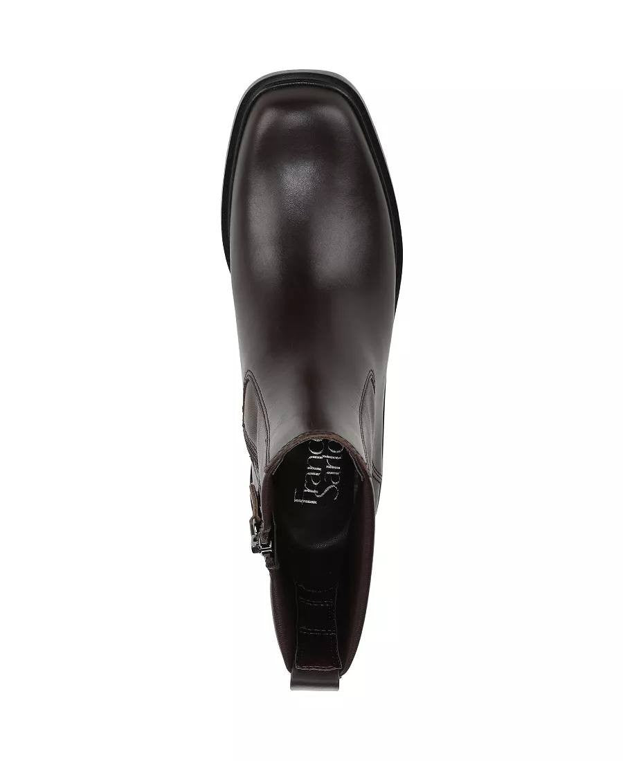 Franco Sarto Gracely Boots 9M Brown Leather NIB[Scratch Noted] msrp$175