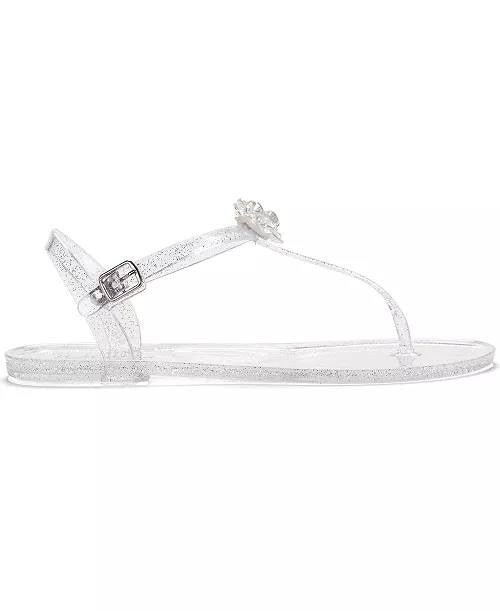 Wild Pair Flat Sandals Clear 10 M New $39.90