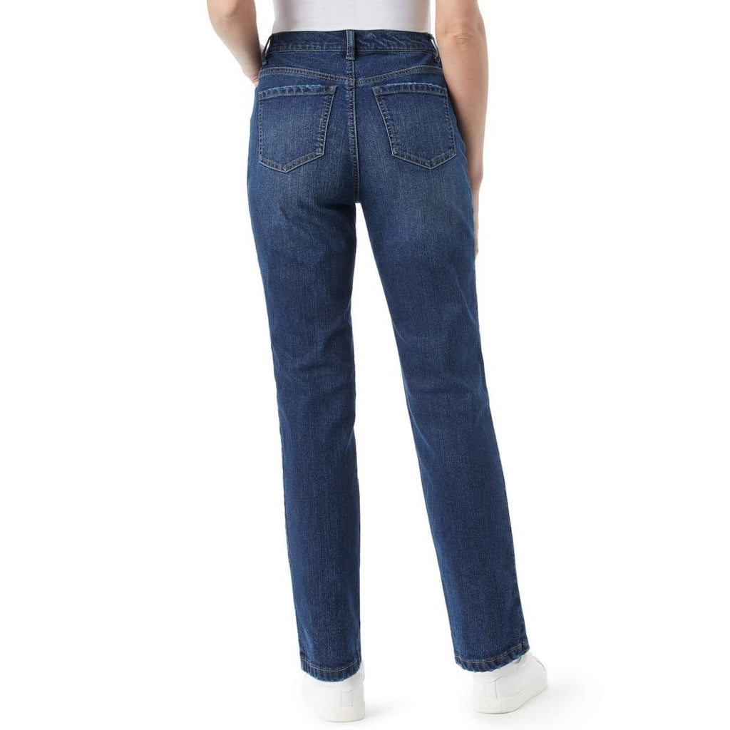 Gloria Vanderbilt Women’s Amanda High Rise Tapered Leg Jean Tisdale Size 16P NWT