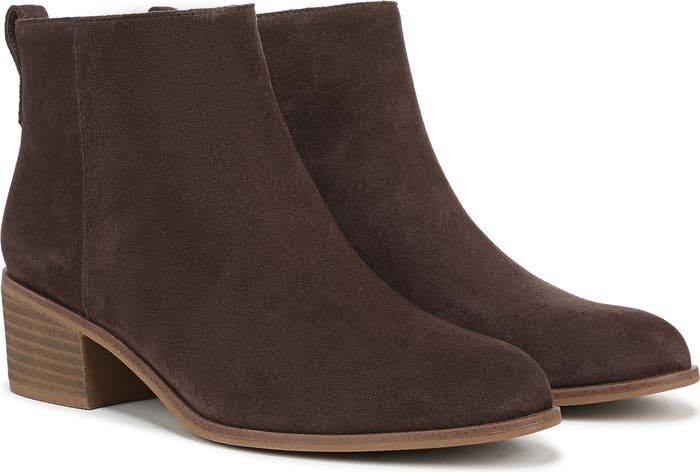 Dr. Scholl’s Dark Brown Suede Ankle Boots 9.5M NIB MSRP $115