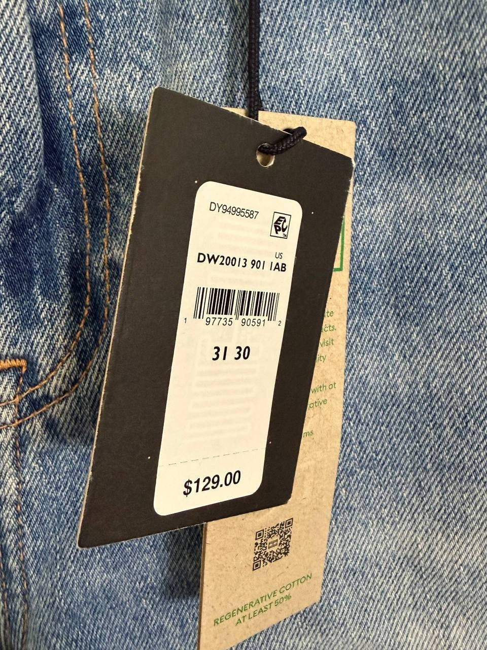 Tommy Jeans Layla High‑Rise Straight Jeans – Size 31/30 – NWT – $129