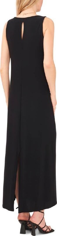 Vince Camuto Sleeveless Maxi Dress Black Size M NWT Modern Chic msrp$69