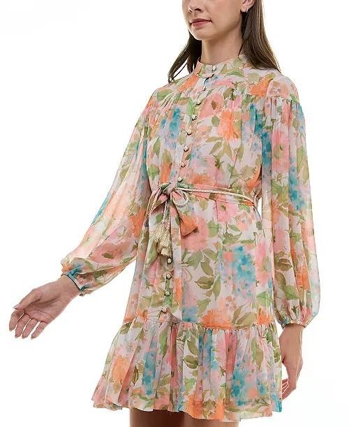 Taylor Petite Floral Print Fit & Flare Dress – Size 2 – NWOT – $128