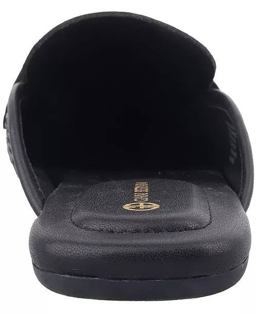 Giani Bernini Black Man‑Made Slip‑On Mules 7M NIB MSRP $89.50