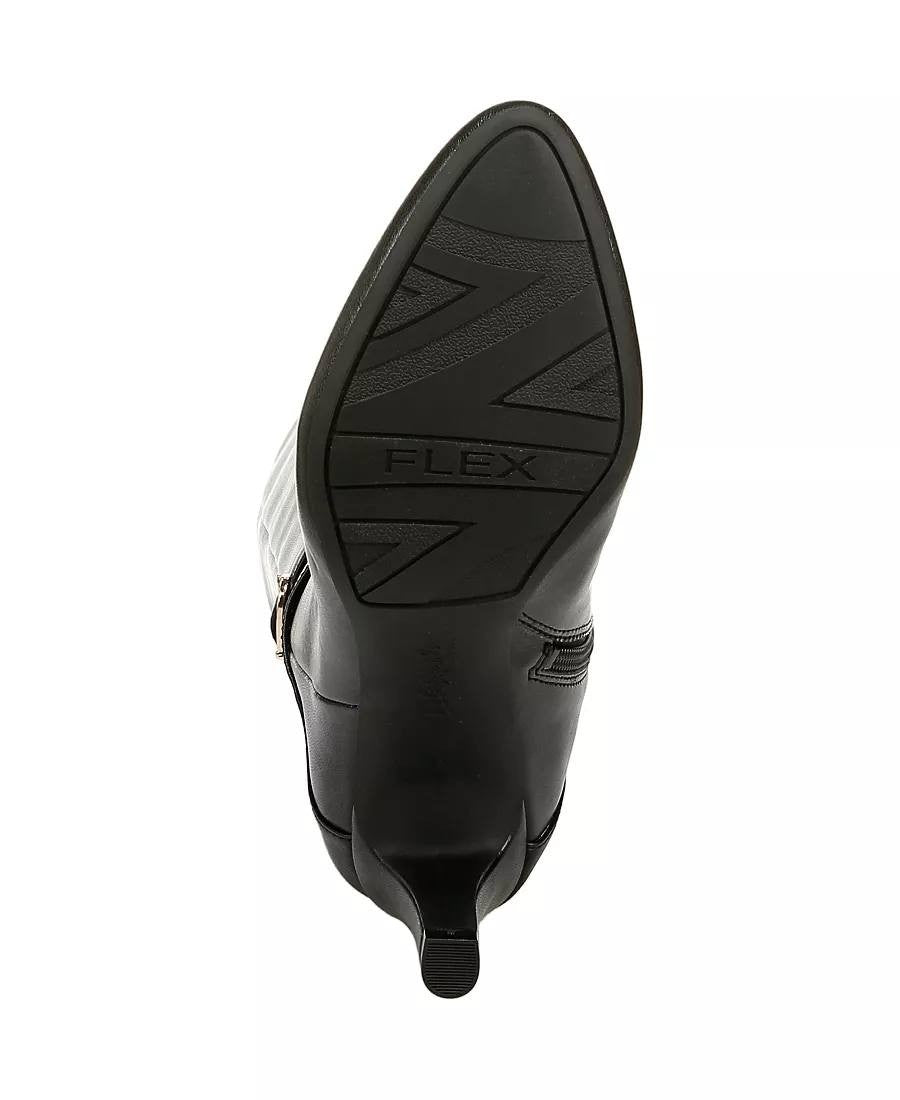 LifeStride Guild Boots Size 5M Black Fabric Knee‑High Almond Toe NIB msrp$129