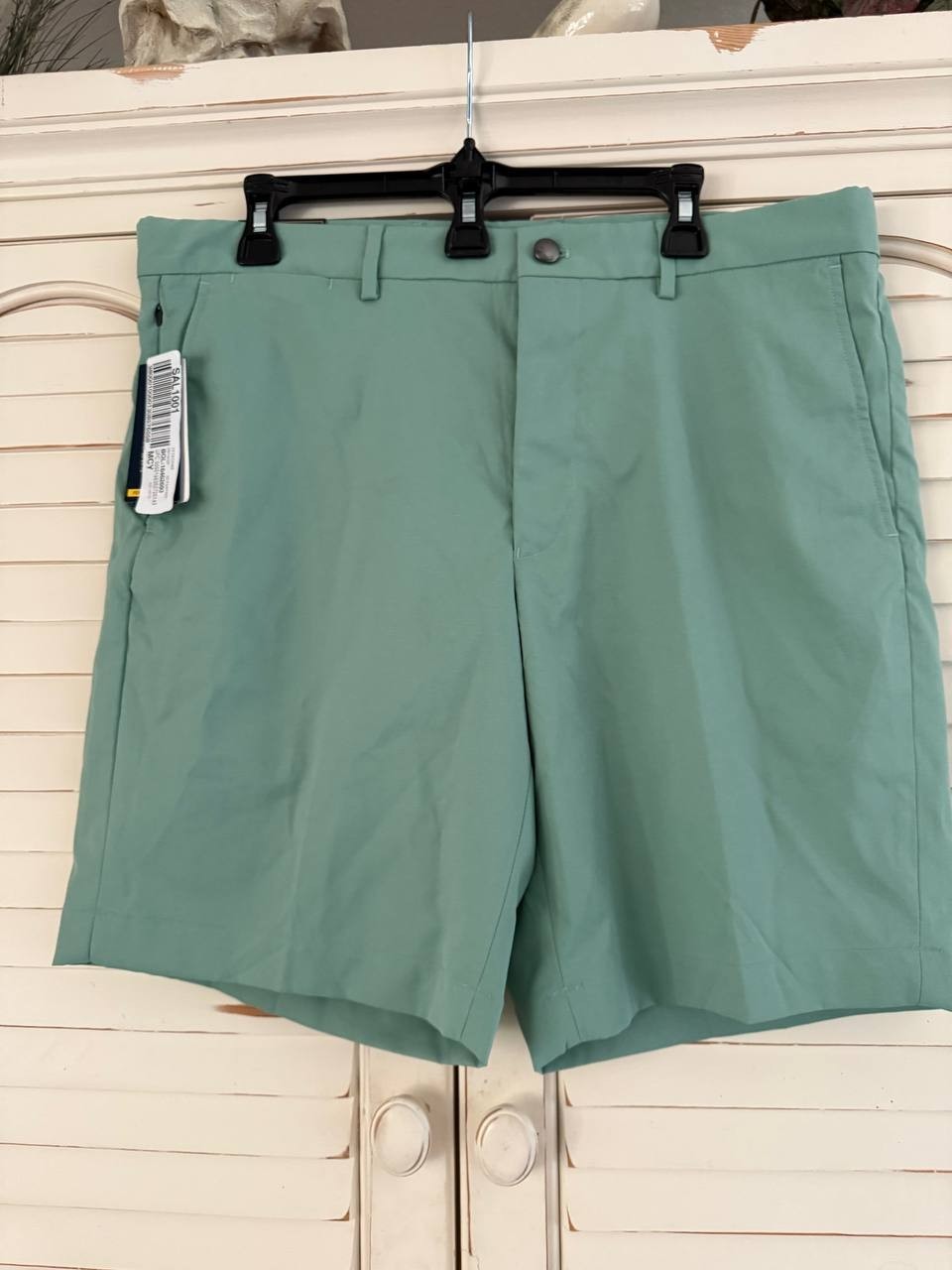 Polo Ralph Lauren Men's Performance Fit Twill Shorts, Faded Mint, Size 35