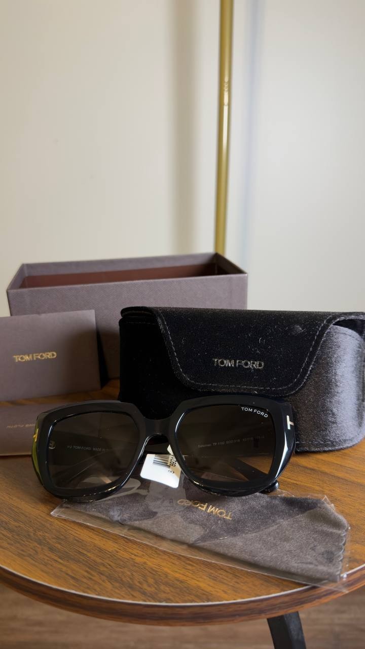 Tom  Ford  Saltzman  Sunglasses  Black  OS  NWT  $530