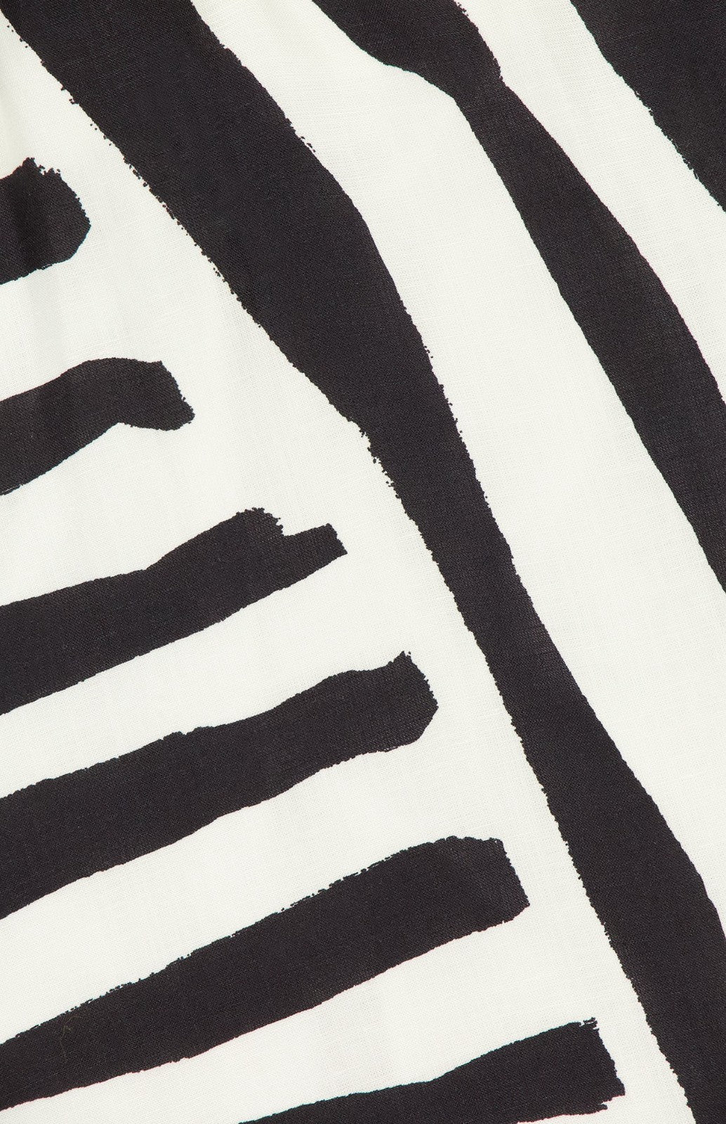 Cala de la Cruz Gaia Dress Black White Linen Knot Cut-Out Size L