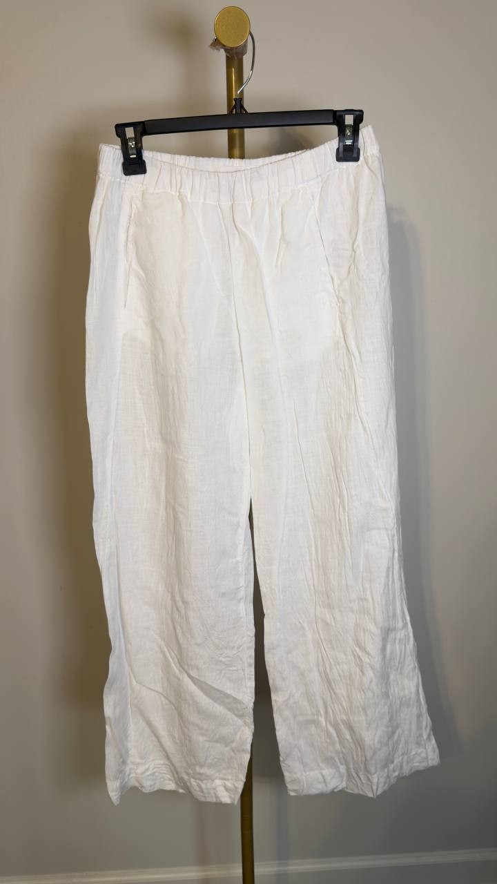 Velvet by Graham & Spencer Women’s Lola Pant White S NWT $189