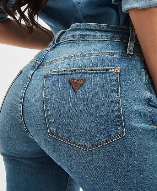 GUESS Sexy Mid‑Rise Bootcut Jeans – Size 30 – Pre‑Owned – $108