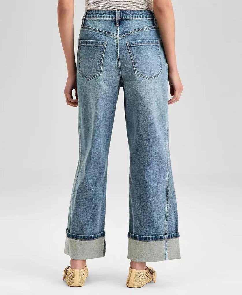 And Now This High‑Rise Seamed Cuffed Jeans Blue Size31P NWT Petite msrp$59.50