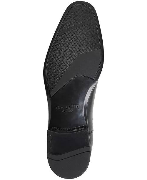 Ted Baker London Black Leather Slip‑On Boots 8M NIB MSRP $190
