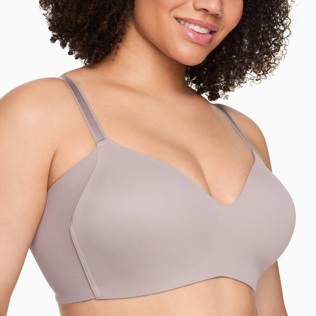 Warner’s Women’s Bra – Style RM3061A Wire-Free Contour Bra, Size 38C Gray