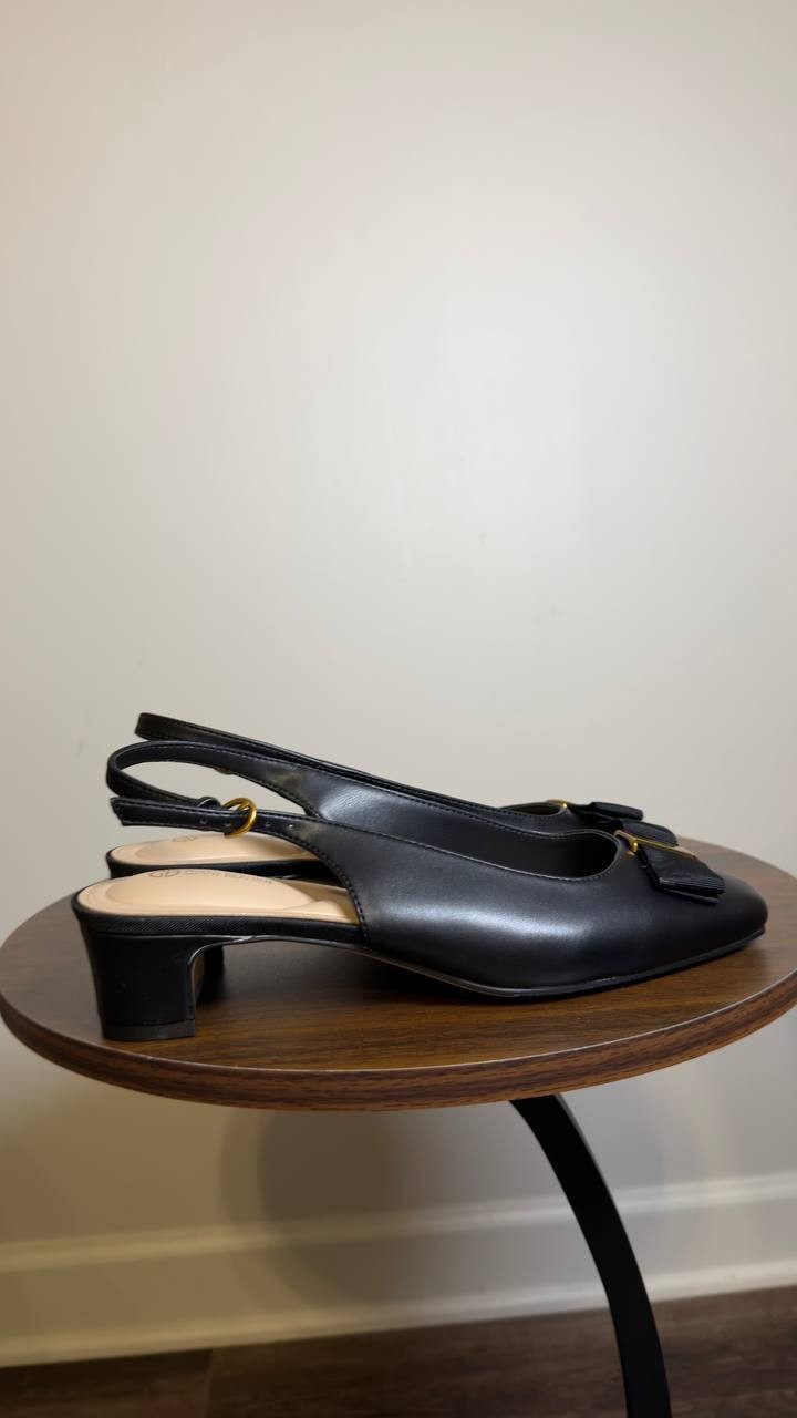 Giani Bernini Slingback Pumps Black 7 M New $79.90