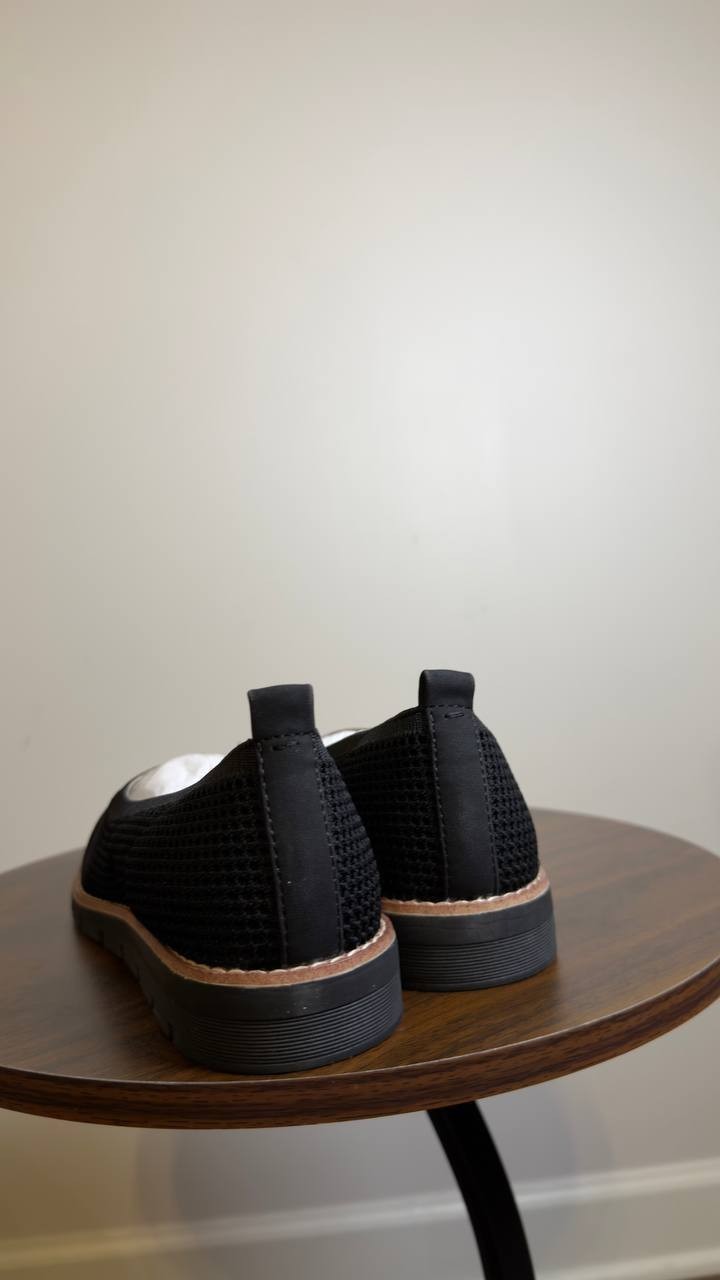 Easy  Spirit  Slip On Flats  Black  7M  New  $89
