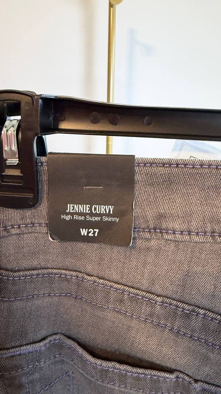 True Religion Jennie High Rise Curvy Skinny Jeans Kaia W27 NWT $159
