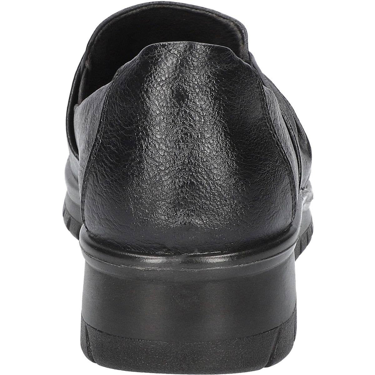 Easy Street Faith Slip‑On Wedge Shoes Black Women’s 9M Comfort Wave NWB $64.99