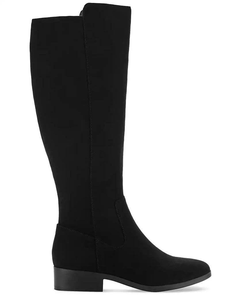 Style & Co Charmanee Tall Boots Black 9.5M Microfiber Man‑Made $79.90 NWOB
