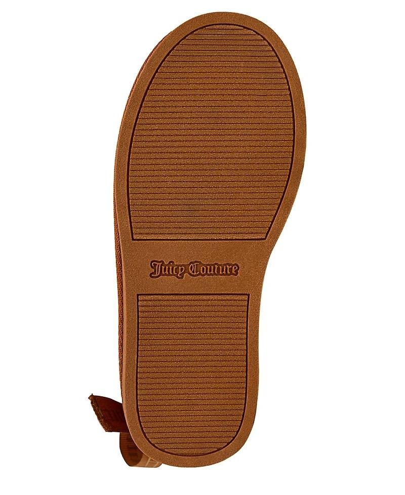 Juicy Couture Cognac Faux Suede Cold Weather Boots 3M NIB MSRP $65
