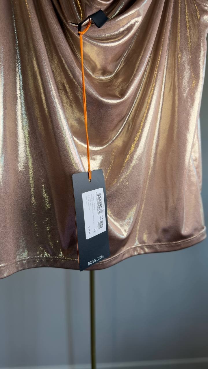 BOSS Esarah Tank Top –BEIGE – NWT – Scoop Neck