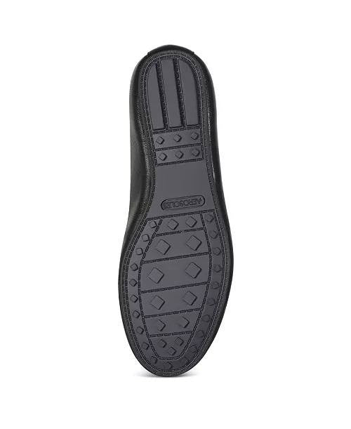 Aerosoles Black Faux Leather Loafers 9.5M NIB MSRP $69