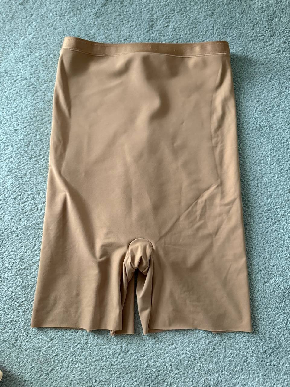 Wacoal Shape Revelation Straight Hi-Waist Thigh Shaper 808487 Beige Size 2XL