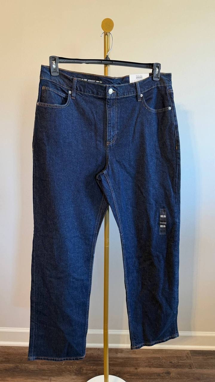 Mode of One Men’s Straight‑Fit Jeans 38W 32L $69.50 NWT