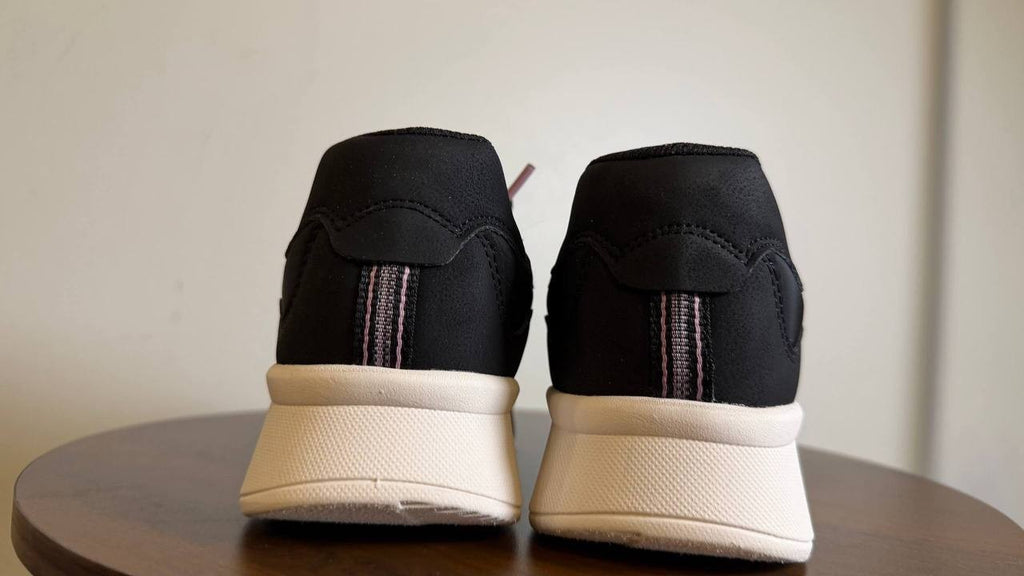 Ryka Black Fabric Walking Sneakers 5.5M NIB MSRP $89.99