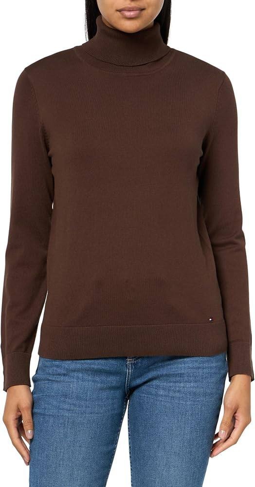 Tommy Hilfiger Cotton Lightweight Turtleneck Long Sleeve Top XL Chicory NWOT $69
