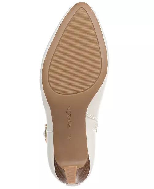 Style & Co  Booties  White Linen  9.5M  New  $89.90