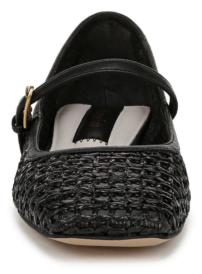 Franco Sarto “Tinsley” Mary Jane Flats – Size 6M – Black Mesh – Preowned