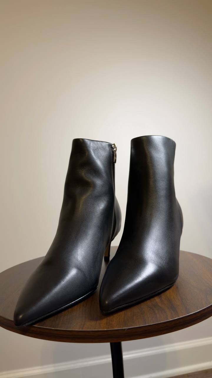 Nine West  Ankle Booties  Black  9M  New  $159