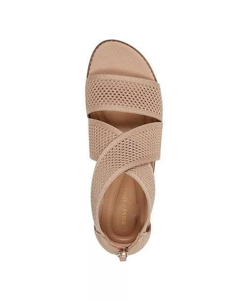 Easy Spirit Wander Lightweight Strappy Sandals Light Natural Women’s 5M NWB $79