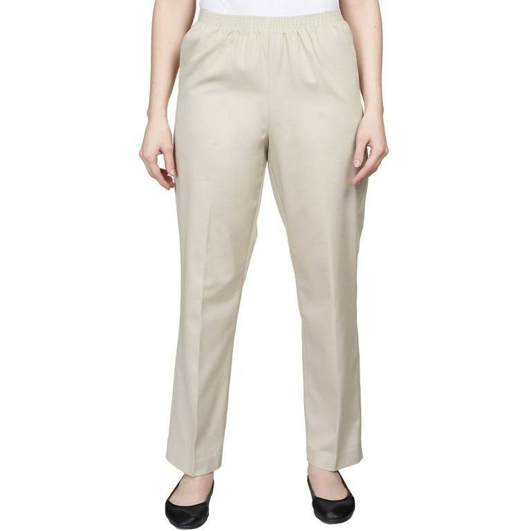 Alfred Dunner Women’s Plus Pull‑On Professional Dress Pants – Size 6P – NWT