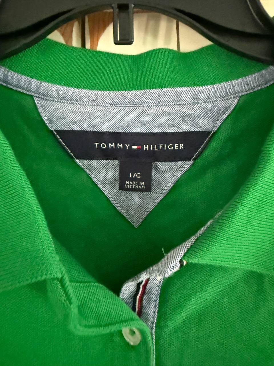 Tommy Hilfiger Core Polo Shirt – Green, Size L/G