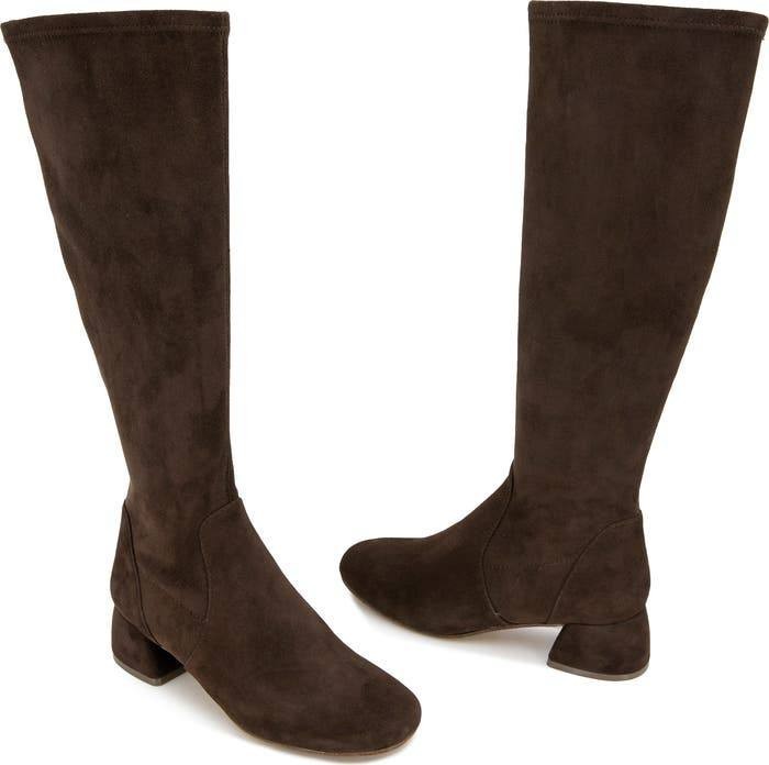 Gentle Souls by Kenneth Cole Chocolate Suede High Boots 9M New in Box MSRP $239